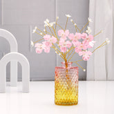 Pink and White Accents Cherry Blossom Vase